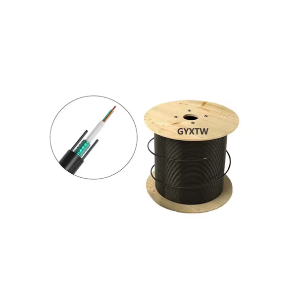 Outdoor GYXTW  Single Mode Armoured 4/6/8/12 Core Fiber Optic Cable