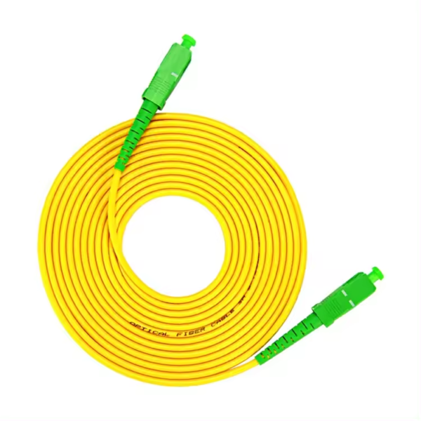 SC/APC Simplex Singlemode 3.0mm Low Insertion Loss Patch Cord Sc-Sc Optic Patch Cord Fiber Optic Patch Cord Manufacturing