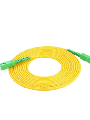 SC/APC Simplex Singlemode 3.0mm Low Insertion Loss Patch Cord Sc-Sc Optic Patch Cord Fiber Optic Patch Cord Manufacturing