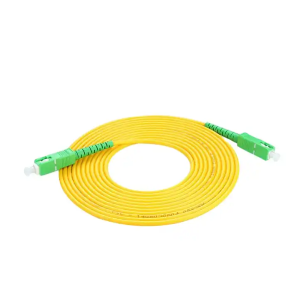 SC/APC Simplex Singlemode 3.0mm Low Insertion Loss Patch Cord Sc-Sc Optic Patch Cord Fiber Optic Patch Cord Manufacturing