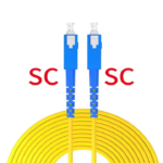 SM 9/125 G652D SC To SC UPC 3.0mm Fiber Optic Patch Cord