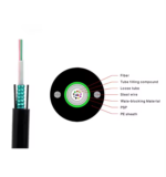 Outdoor GYXTW  Single Mode Armoured 4/6/8/12 Core Fiber Optic Cable