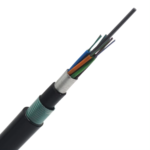 Outdoor GYTA Fiber Optic Cable 4/6/8/12/24/48/72/96/144/288 Core Underground Duct Aerial Steel Armored Loose Tube PE Single Jacket SM G652D