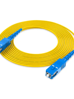 SM 9/125 G652D SC To SC UPC 3.0mm Fiber Optic Patch Cord